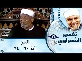 الشيخ الشعراوي: تفسير سورة الحج، (آية ٦٠-٦٤)