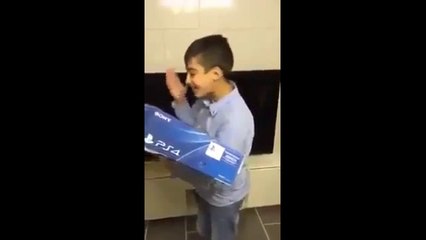 When His Parents Buy Him A New PS4..