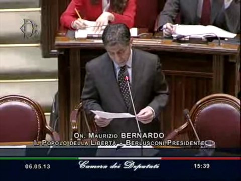 Roma - Camera - 17° Legislatura - 12° seduta (06.05.13)