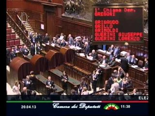 Roma - L'elezione del Capo dello Stato -5- (20.04.13)