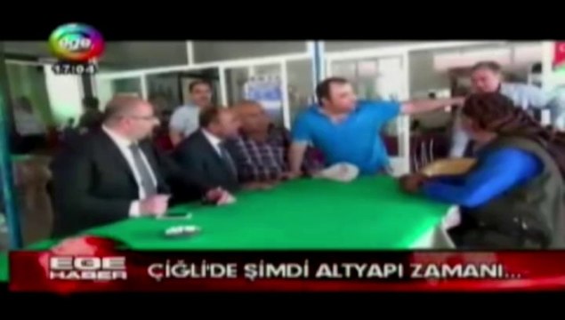 Ege Tv'de yayınlanan ''Çiğli'de şimdi altyapı zamanı''.Haberi