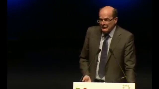 Bersani - La grande sfida dei progressisti (09.02.13)