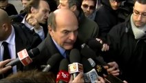 Bersani - Noi unici in Europa ad avere un meccanismo di deroghe così stringente (18.12.12)