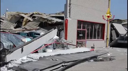 Medolla Cavezzo Mirandola (MO) - Terremoto - Danni zona industriale -  Haimotronics 2 (29.05.12)