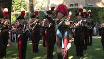 Napolitano - Il Presidente nei Giardini del Quirinale per la Festa della Repubblica (02.06.12)