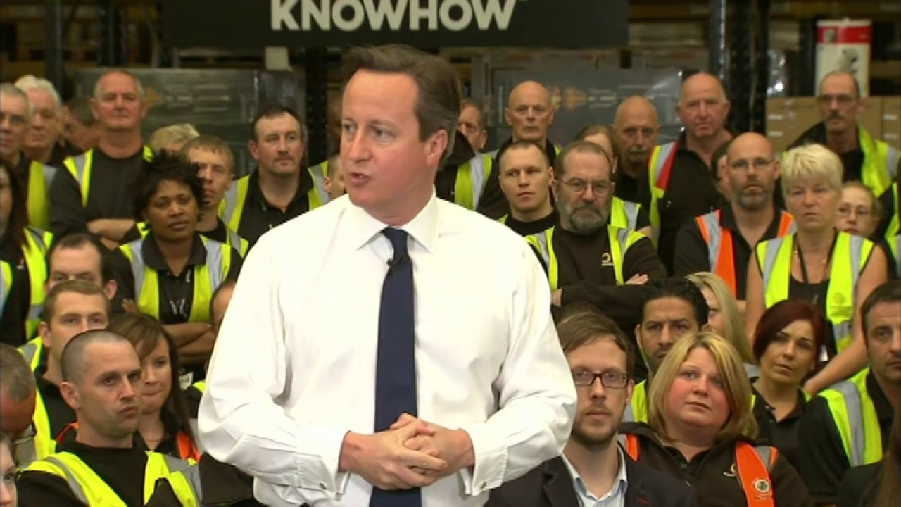 PM: 'Britain is getting stronger'