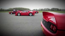 Ferrari Enzo Vs F40 Vs F50 Vs 288 GTO