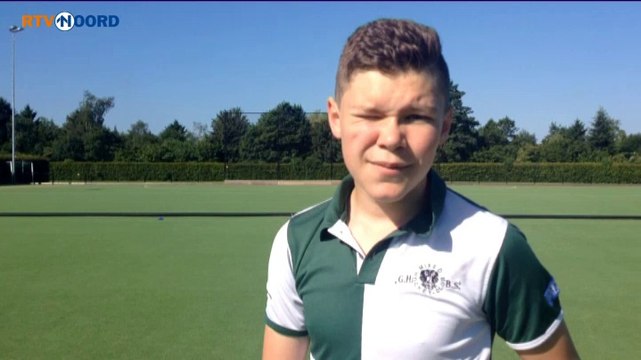 Hessel Koers (14) laat een Shoot out zien - RTV Noord