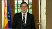Rajoy anuncia la abdicación del Rey Juan Carlos