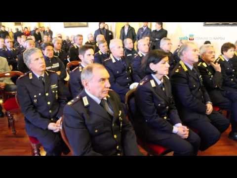 Napoli - Luigi Acanfora è il nuovo comandante della Polizia municipale (04.12.13)