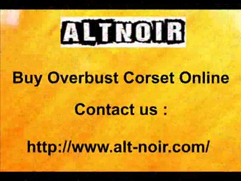 Buy underbust steel boned corsets online