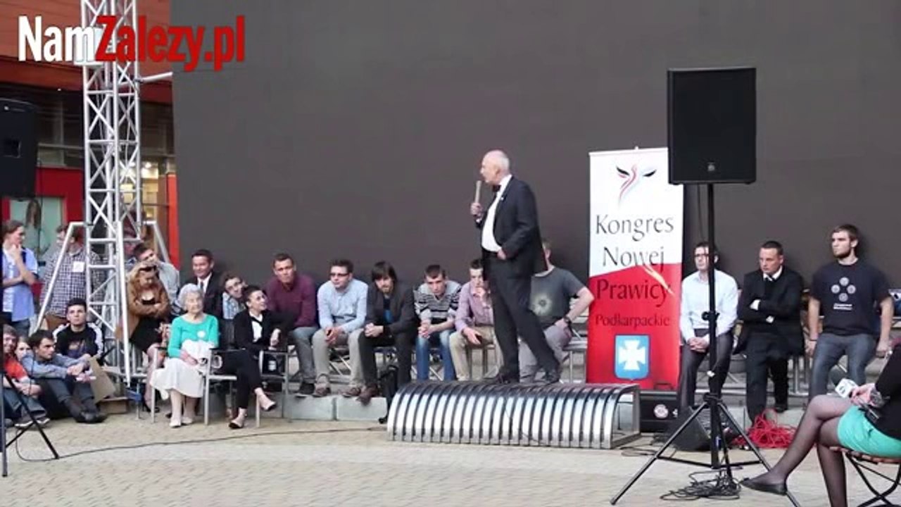 Janusz Korwin-Mikke - Rzeszów (20.05.2014)