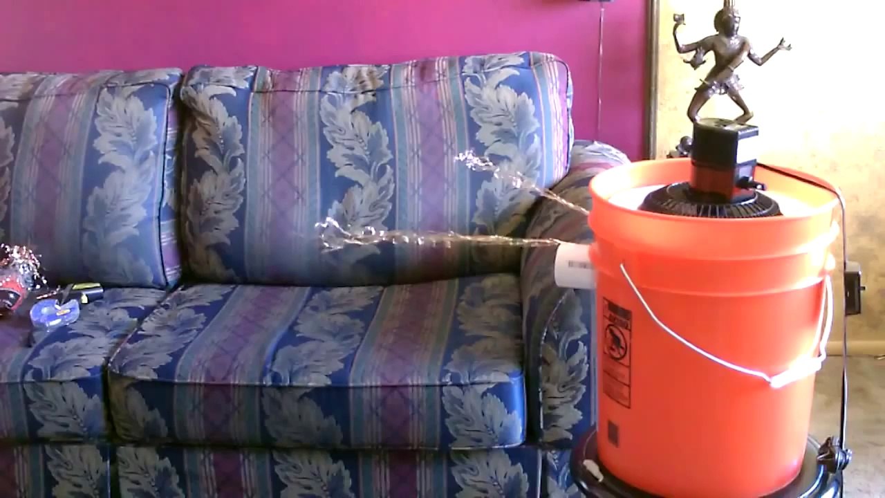 Homemade Air Conditioner DIY - The _5 Gallon Bucket_ Air Cooler! DIY- can be solar powered!