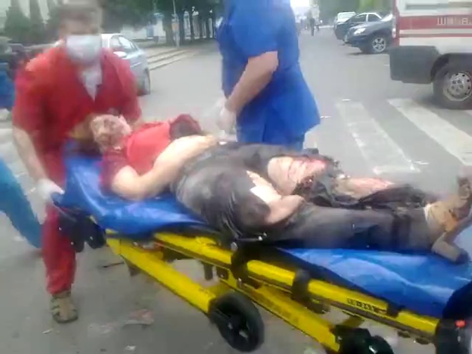 18+ Луганск 02.06.2014. После авиа удара. (5 часть из 6)