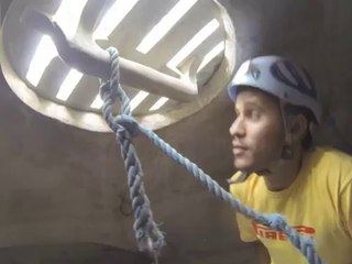 Amazing video Inside Christ the Redeemer statue in Rio De Ja