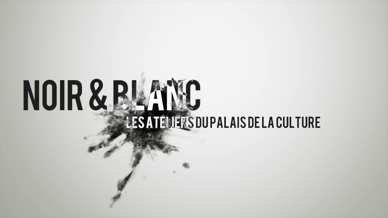Noir & Blanc: les préparatifs de l'exposition