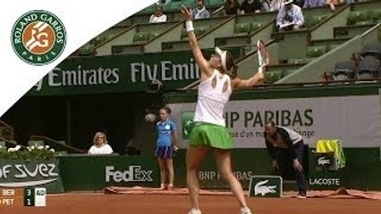 A. Petkovic v. K. Bertens 2014 French Open Womens R4 Highlight