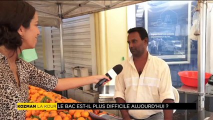 Kozman la kour : " Le Bac est-il plus difficile aujourd'hui ? "