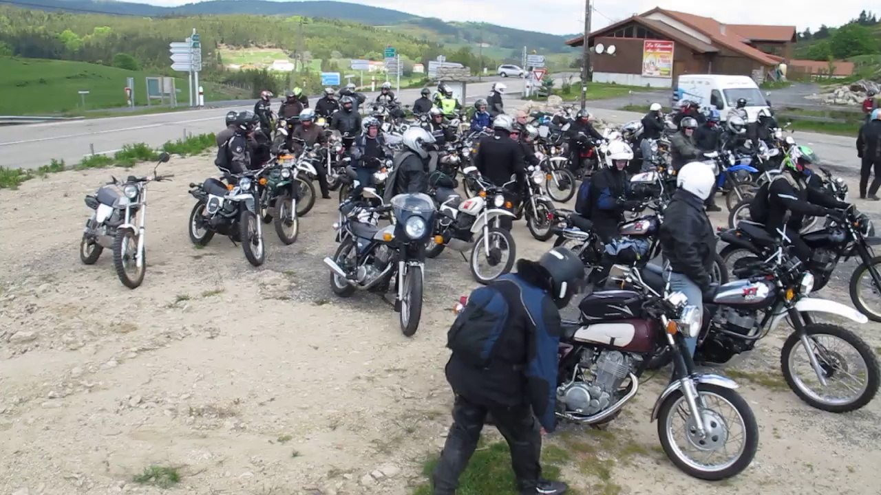Pause en haut du col Ardeche 2014