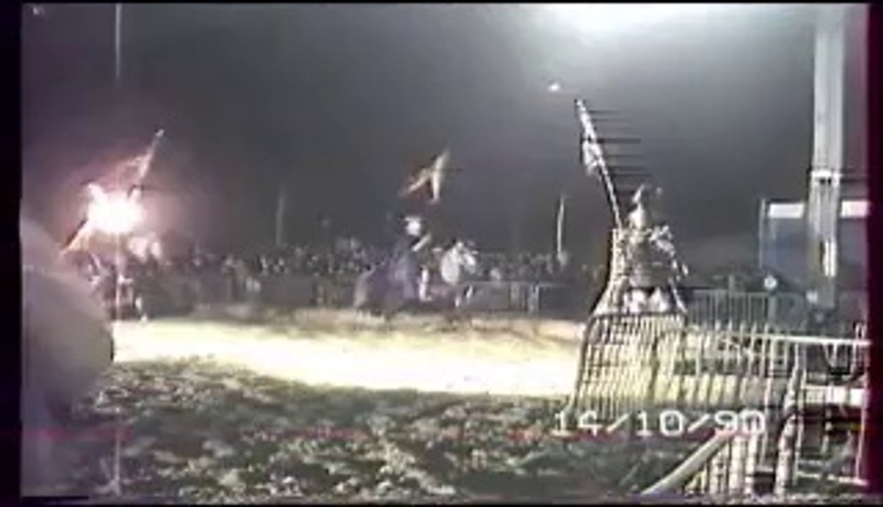 Fete des louches 1990 spectacle de chevalerie