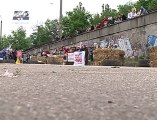 Vuiet de motoare si miros de cauciuc ars in capitala Zeci de masini s-au intrecut la campionatul de karting