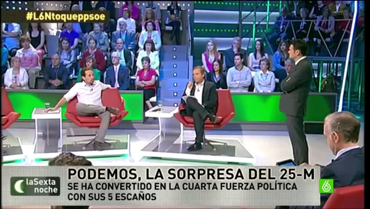 P. Iglesias "Podemos es ciudadanos haciendo política"