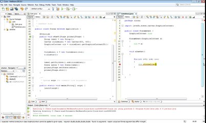 JavaFX 2 Ortamında Döngüler Kullanılarak Çizim Gerçekleştirme (Java Programlama Dili)