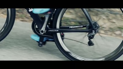 Un vélo dessiné par Jaguar sur le Tour de France 2014