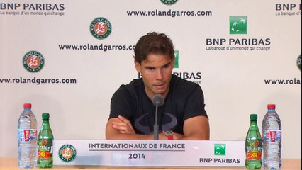 Roland Garros - Nadal, muy agradecido al Rey