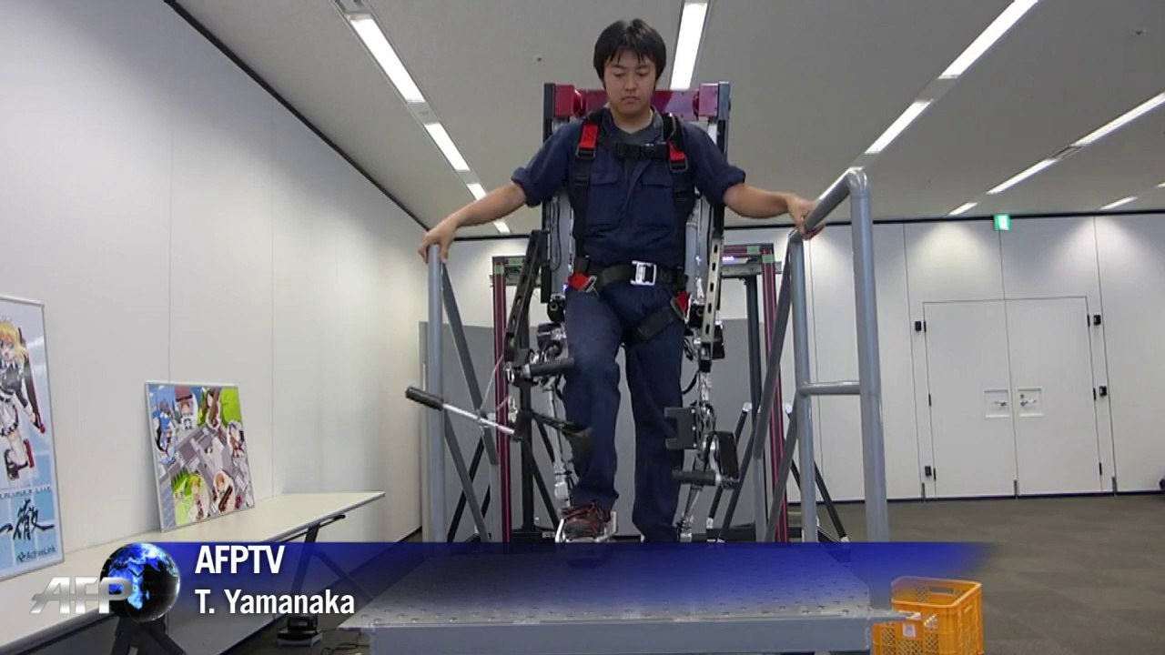 Japanese company develops power-assisted suit