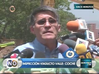 Inician construcción de viaducto en la Valle Coche