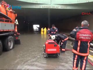 İstanbul'da sağnak yağış