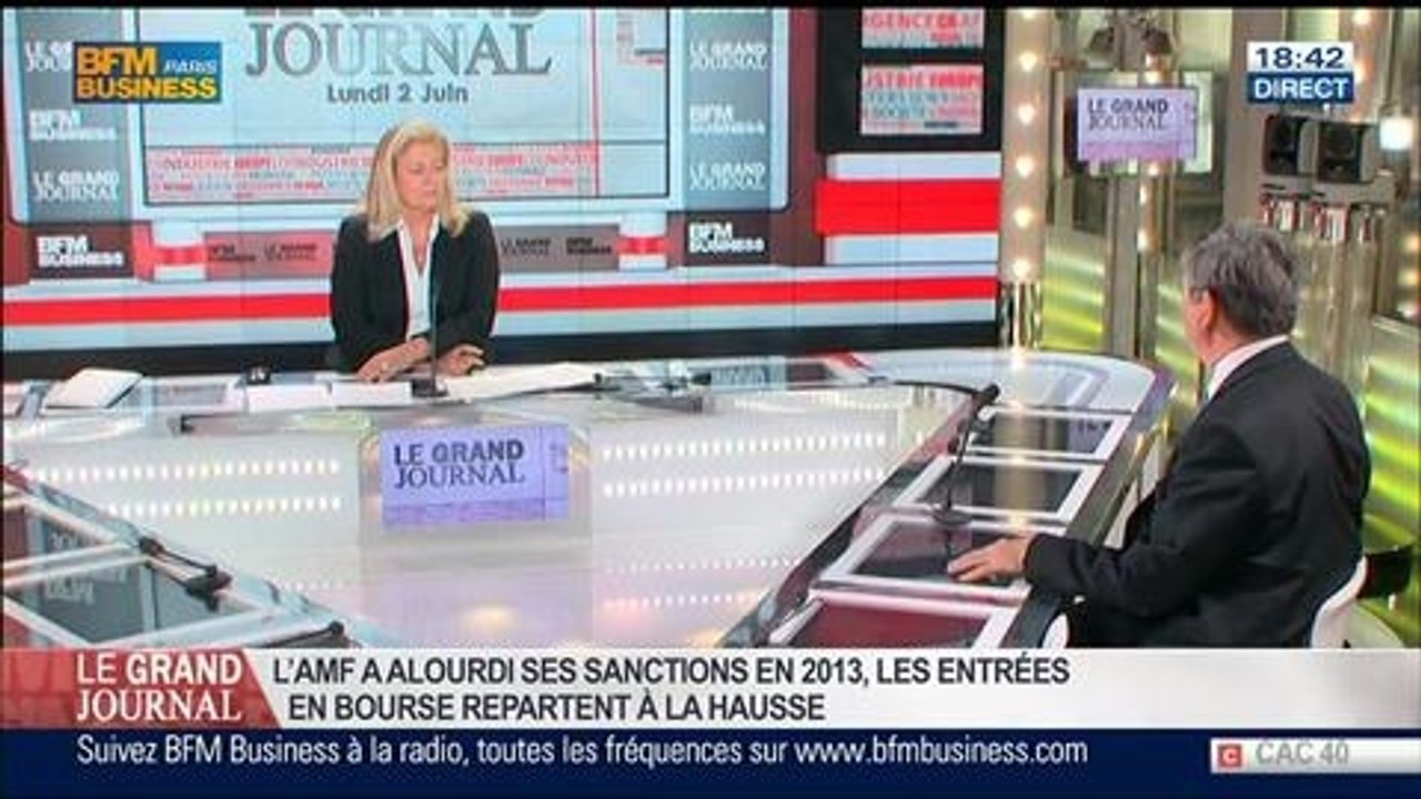 Gérard Rameix, président de l'Autorité des Marchés Financiers, dans Le Grand Journal – 02/06 3/4