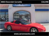 2003 Chevrolet Corvette Baltimore Maryland | CarZone USA