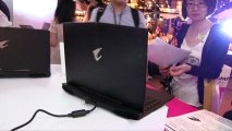 Prise en main du PC portable Aorus X3 Plus