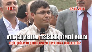 Çoruh, atık sulardan kurtuluyor