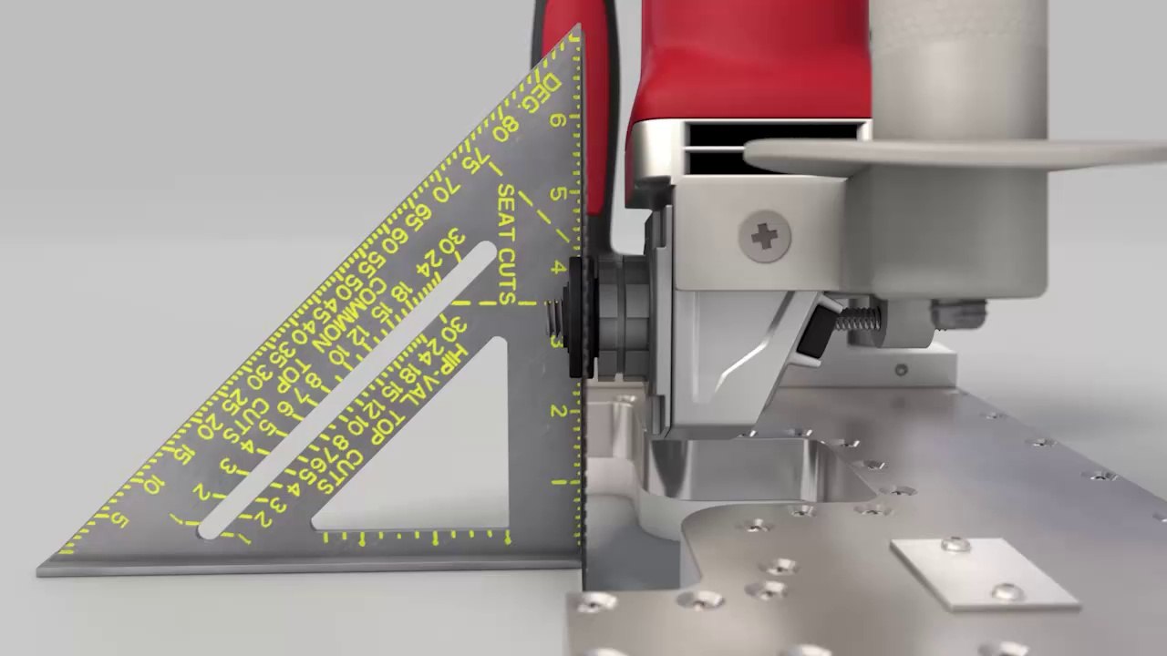 Raptor Saw Setup - Animation Video -  Aqua-Base Rail Saw