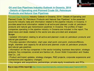 Oceania Oil and Gas Pipelines Industry Growth and Analysis