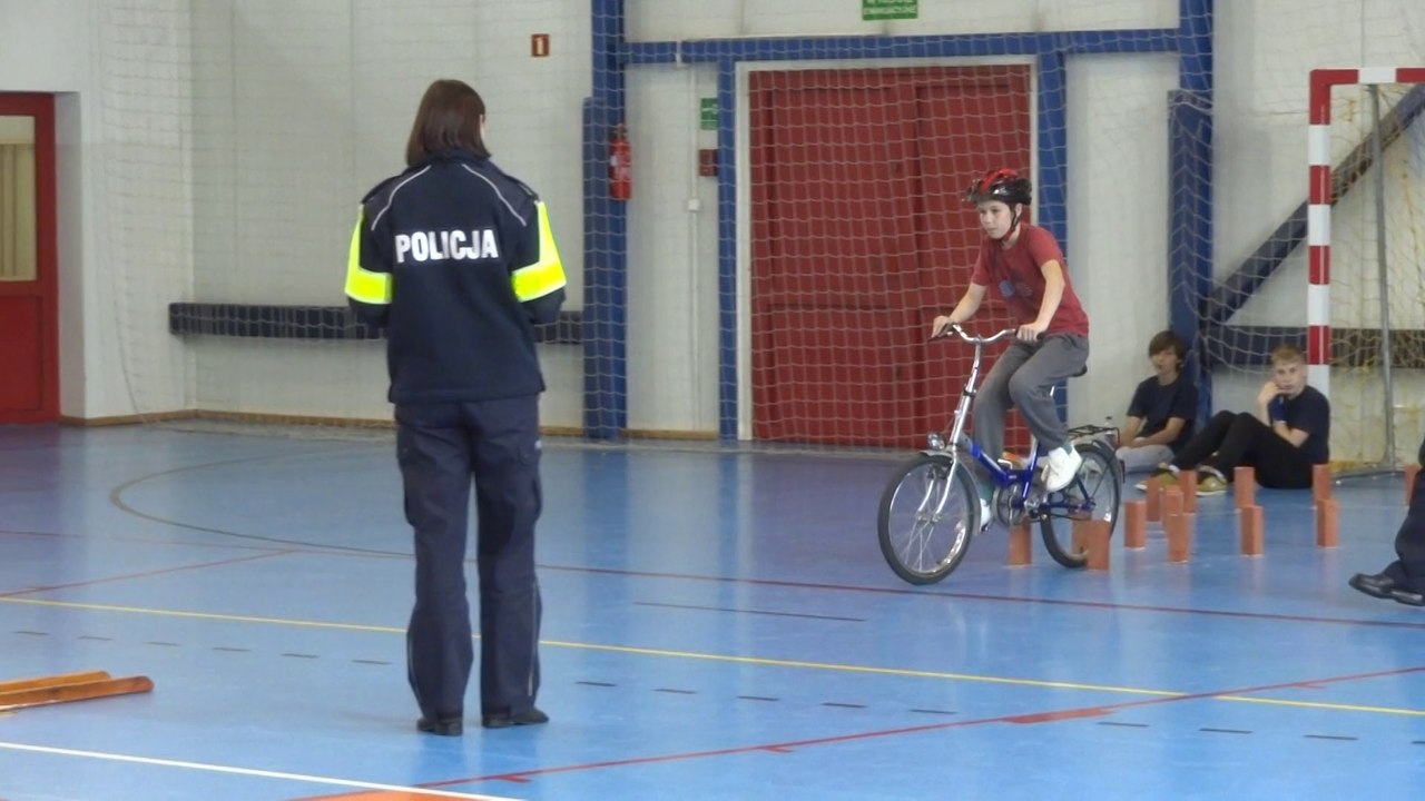 Rowerowy tor przeszkód