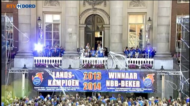 Samenvatting van de huldiging van de Flames - RTV Noord