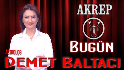 AKREP Burcu, GÜNLÜK Astroloji Yorumu,4 HAZİRAN 2014, Astrolog DEMET BALTACI Bilinç Okulu.mp4