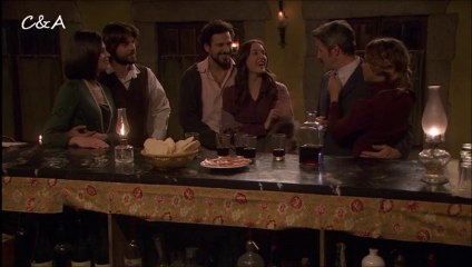 Momentos C&A: Preparativos de la fiesta de compromiso en la casa de comidas