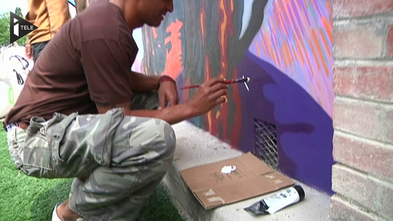 Yannick Noah en concert à la prison de Fresnes