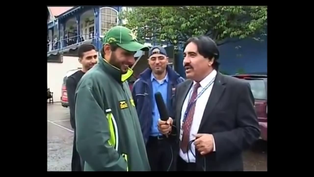 Shahid Afridi Interview In Pashto (HD)