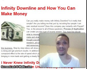 Infinity Downline Compensation Plan It Works For Me!