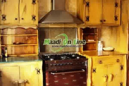 3 bedrooms and living furnished apartment 4 rent in maadi sarayat................................