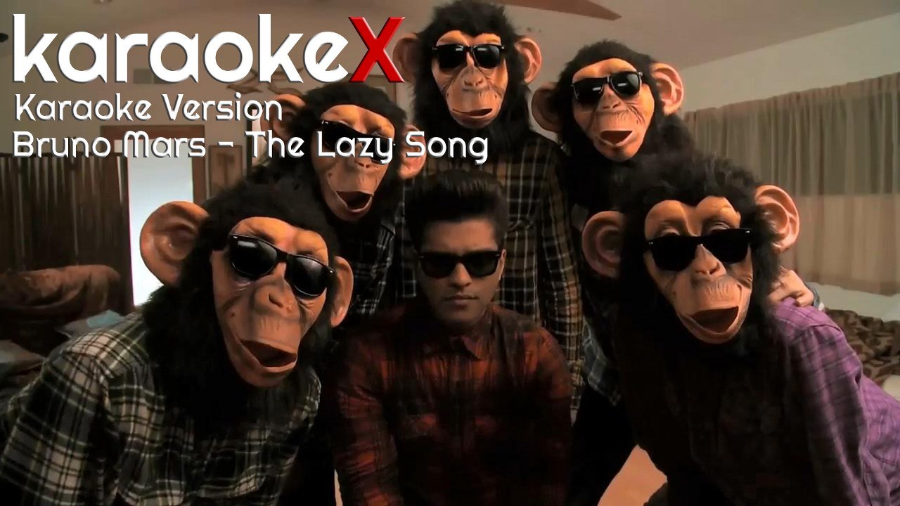 Bruno Mars - The Lazy Song Karaoke Version (KaraokeX) - video Dailymotion