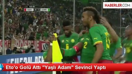 Eto'o Golü Attı "Yaşlı Adam" Sevinci Yaptı