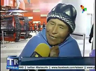 Primera línea de teleférico El Alto-La Paz supera expectativas