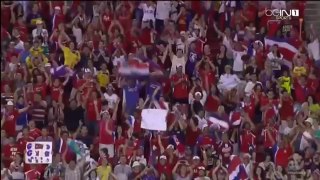 Japan vs Costa Rica 0-1_Bryan Ruiz Goal-1st Half